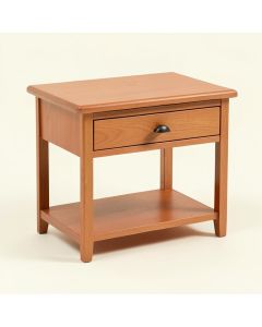 Ash Falls Nightstand - Terracotta (synthetic illustration; no displayed measurements)