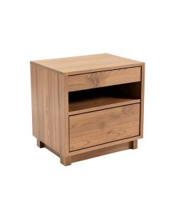 Hera End Table With Storage (synthetic illustration; no displayed measurements)