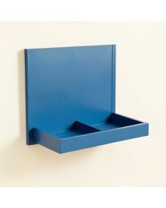 Juniper Branch Empty Wall-Mounted Tool Organizer Panel - Blue (synthetic illustration; no displayed measurements)
