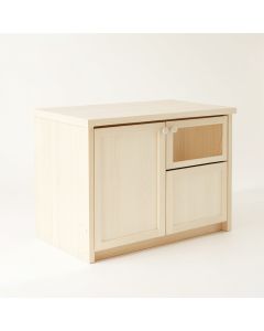 Dune Branch Freestanding Laundry Folding Counter - Ivory (synthetic illustration; no displayed measurements)