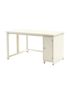 Glen Bridge Empty Workshop Workbench - White (synthetic illustration; no displayed measurements)