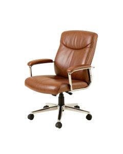 Demetra Genuine Leather Task Chair (synthetic illustration; no displayed measurements)