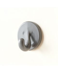 Shore Canyon Wall-Mounted Robe Hook - Gray (synthetic illustration; no displayed measurements)