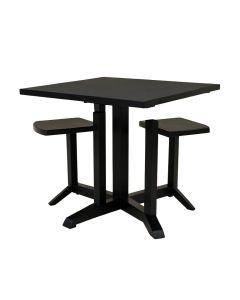 Della 3 Piece Bistro Pub Table Set