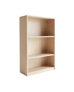 Aspen Bend Freestanding Bookcase - Beige (synthetic illustration; no displayed measurements)