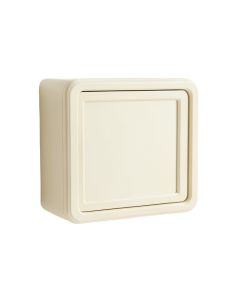 Wren Canyon Wall-Mounted Entry Cabinet - Cream (synthetic illustration; no displayed measurements)
