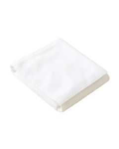 Meadow Arc Bath Towel - White (synthetic illustration; no displayed measurements)
