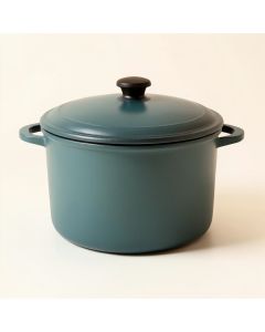 Ayesha Collection Cast Iron Dutch Oven With Lid , 6-Quart (synthetic illustration; no displayed measurements)