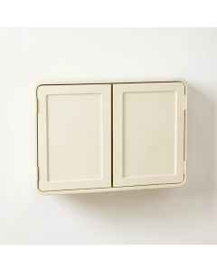 Stone Bridge Wall-Mounted Entry Cabinet - Cream (synthetic illustration; no displayed measurements)