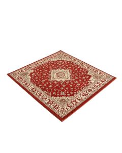 Singletary Wool Red/Beige Area Rug