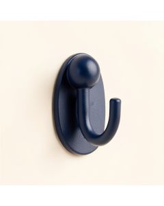 Meadow Brook Wall-Mounted Robe Hook - Navy (synthetic illustration; no displayed measurements)