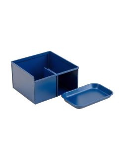 Cedar Bridge Empty Coffee-Station Organizer - Blue