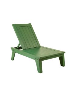 Rowan Bend Outdoor Lounge Chair - Green (synthetic illustration; no displayed measurements)