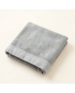 Hill Edge Bath Towel - Gray (synthetic illustration; no displayed measurements)