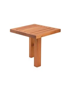 Moss Bluff Compact Balcony Table - Terracotta