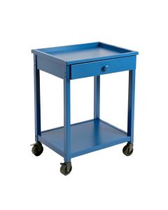 Wren Bend Empty Rolling Workshop Cart - Blue