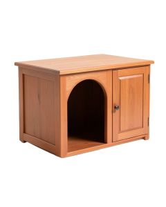 Birch Arc Empty Furniture-Style Litter Enclosure