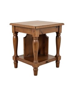 Clarkstown Scrolled Bar With Wine Storage (synthetic illustration; no displayed measurements)
