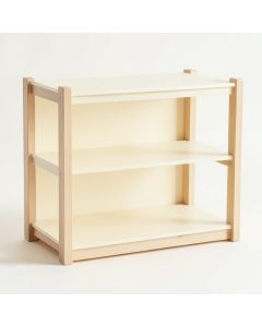 Rowan Brook Empty Seed-Starting Shelving Unit Without Lights - Cream (synthetic illustration; no displayed measurements)