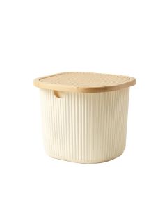 Clay Bend Laundry Hamper - Ivory (synthetic illustration; no displayed measurements)