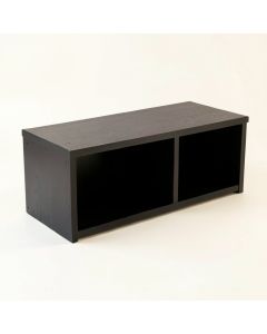 Hill Bridge Shoe Storage Bench - Black (synthetic illustration; no displayed measurements)
