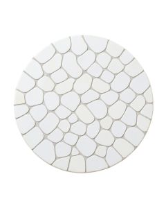 Shore Penny 0.98 '' X 0.98 '' Seashell Penny Round Mosaic Tile