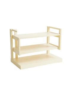 Ash Bridge Empty Countertop Canister Rack - Ivory