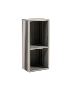 River Crest Narrow Cubby Tower - Gray (synthetic illustration; no displayed measurements)