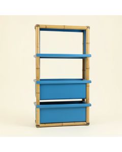 Aspen Canyon Empty Vertical Garden Frame - Blue (synthetic illustration; no displayed measurements)