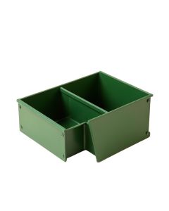 Vale Bend Empty Coffee-Station Organizer - Green (synthetic illustration; no displayed measurements)
