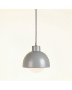 Spruce Brook Pendant Light Suspended From One Plain Cable - Gray (synthetic illustration; no displayed measurements)