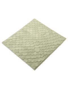 Mermaid Scales Plum/Pale Green Area Rug