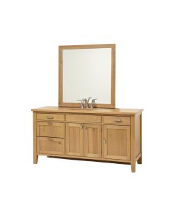 Arnolde 72 '' Oak Double Bathroom Vanity Set