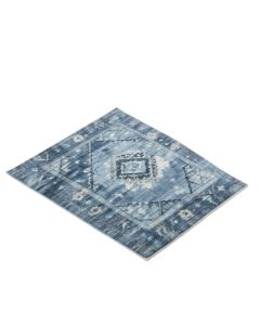 Avicia Ombre Geometric Blue Area Rug (synthetic illustration; no displayed measurements)