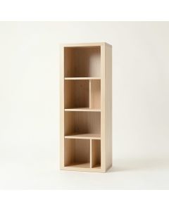 Dune Dell Narrow Cubby Tower - Beige (synthetic illustration; no displayed measurements)