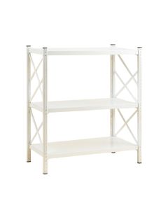 Field Branch Empty Seed-Starting Shelving Unit Without Lights - White