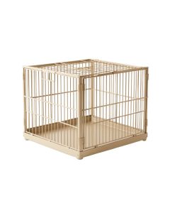 Ridge Bridge Empty Furniture-Style Pet Crate - Beige