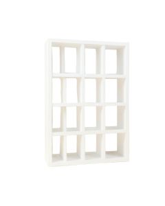 Brook Crest Empty Vertical Garden Frame - White
