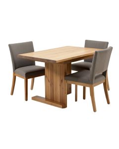 Kenworthy 4 - Piece Counter Height Acacia Solid Wood Dining Set