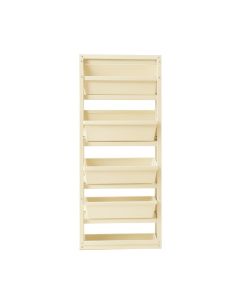 Slate Branch Empty Vertical Garden Frame - Ivory