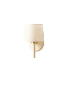 Willow Canyon Wall Sconce Mounted On A Plain Wall - Ivory