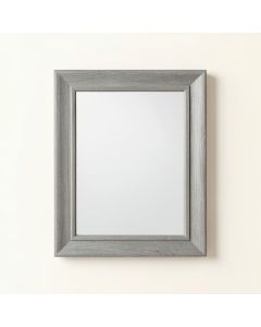 Juniper Crest Framed Wall Mirror - Gray (synthetic illustration; no displayed measurements)