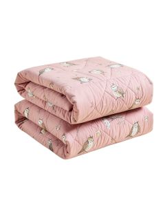 Carwile Pink Owl Quilt Set (synthetic illustration; no displayed measurements)