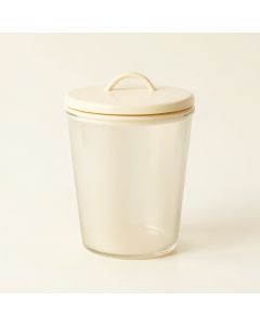 Birch Dale Storage Canister With Lid - Cream (synthetic illustration; no displayed measurements)