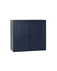 Cedar Branch Wall-Mounted Entry Cabinet - Navy