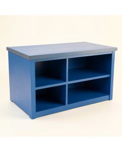 Bay Bluff Empty Countertop Canister Rack - Blue (synthetic illustration; no displayed measurements)