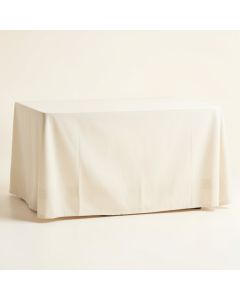 Oak Brook Flat Bed Sheet - Ivory (synthetic illustration; no displayed measurements)