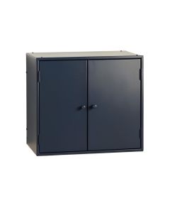 Slate Bend Wall-Mounted Laundry Cabinet - Navy (synthetic illustration; no displayed measurements)