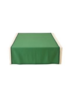 Reed Edge Flat Bed Sheet - Green