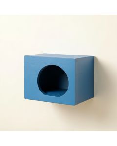 Flint Brook Wall-Mounted Cat Perch - Blue (synthetic illustration; no displayed measurements)